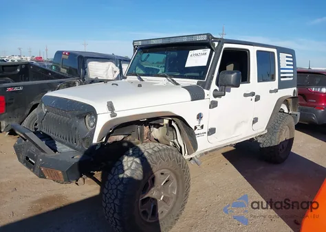 2007 Jeep Wrangler Unlimited X из США, поврежденный, VIN 1J4GB39127L134324